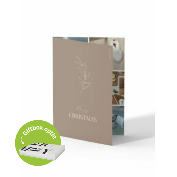 Cadeaukaart van €37,50 - low impact